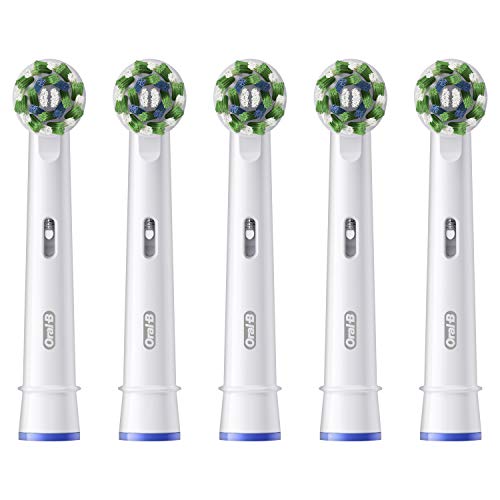 Oral-B CrossAction Electric Toothbrush Replacement Brush Heads Refill, 5 Count
