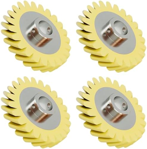 W10112253 Mixer Worm Gear Replacement Part by BlueStars – Compatible with Whirlpool & KitchenAid Mixers - Replaces 4162897 4169830 AP4295669 PS11748374 4161531 WPW10112253-4 PACKS