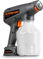 SuperHandy Disinfecting Nano Electrostatic ULV Sprayer Handheld Portable Cordless 34oz Capacity 12V Lithium Ion Powered Sanitizer Disinfectant Odor Eliminator Outdoor Plant Repellent Control