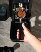 54mm Bottomless Portafilter, Espresso Accessories for Breville Barista Series BES870/878/880 Machines & Sage Barista Espresso Machine, Stainless Steel Filter Basket and Premium ABS Handle (Black)