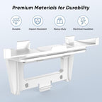 Starlink Gen 3 Mount – Wall Mount for Starlink Gen 3 Router & Power Supply, Space-Saving and Durable Starlink Accessories, Easy Installation for Starlink Router, Modem Router Combo, Mesh Node