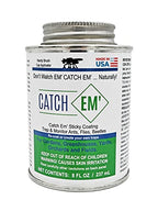 Catch EM' Sticky Coating 8oz Brush on Insect Trap Coating(Brush Cap)