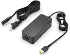 Slim Tip Charger Replacement for Lenovo ThinkPad T470 T470S T460 T460S T450 T570 T560 T550 T540p T450S T440 T440S T440P T431s Laptop, (Safety Certified by UL), 65W, 45W