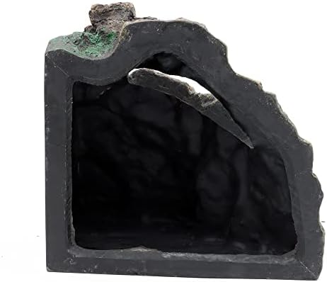 JIHAQUA Bearded Dragon Tank Accessories Extra Large Reptile Hideouts Cave Habitat Decor Bearded Dragon Clothes
