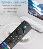 Voice Remote Replacement for FireStick 3rd Gen (L5B83G), Fit for Smart TV Stick/ 4K Max, 3rd Gen, 2nd Gen, Lite, Cube(1st Gen & 3nd Gen)