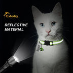 12 Pack Reflective-Breakaway Cat Collars with Bells,Safety Buckle Kitten Collar,with Name Tag,Adjustable,Ideal for Girl Cats Male Cats,Pet Supplies,Stuff,Accessories(12 Colors & 2 ID Tags).