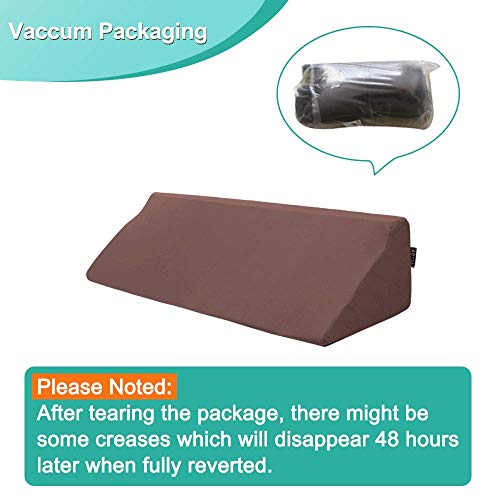 Bed Rails Foam Wedge for Elderly Adults Bed Rail Padding Railings Seniors Assist Side Rails Safety Guard Hospital Medical Bumpers Cushion Covers Pads for Disabled 7" X 11.2" X 34"
