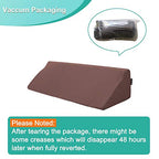 Bed Rails Foam Wedge for Elderly Adults Bed Rail Padding Railings Seniors Assist Side Rails Safety Guard Hospital Medical Bumpers Cushion Covers Pads for Disabled 7" X 11.2" X 34"