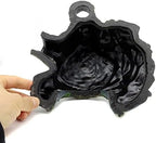 JIHAQUA Resin Large Turtle Tank Accessories Reptile Hideouts Cave Habitat Decor for Gecko Leopard Lizards Toad