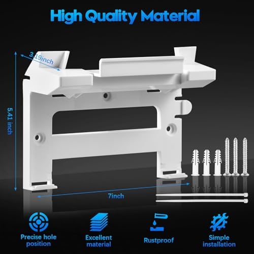Starlink Gen 3 Mount, Premium 2 in 1 StarLink V3 Kit for Starlink Gen 3 Mesh Router, Space Saving Router Wall Bracket Holder Accessories