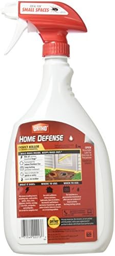 Ortho 0196410 Home Defense MAX Insect Killer Spray for Indoor and Home Perimeter, 24-Ounce (Ant, Roach, Spider, Stinkbug & Centipede Killer)(2Pack)