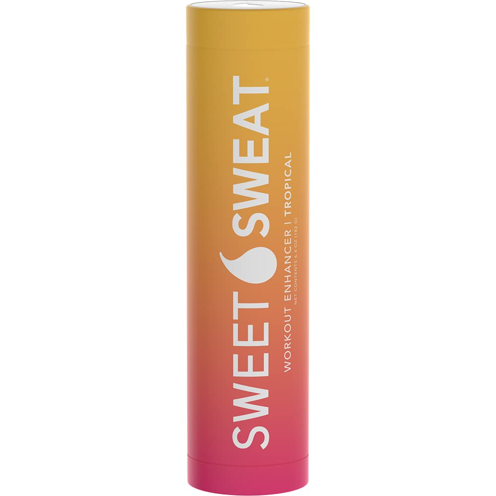 Sweet Sweat Workout Enhancer Roll-On Gel Stick - Sweat Harder and Faster, Helps Promote Water Weight Loss, Use with Sweet Sweat Waist Trimmer