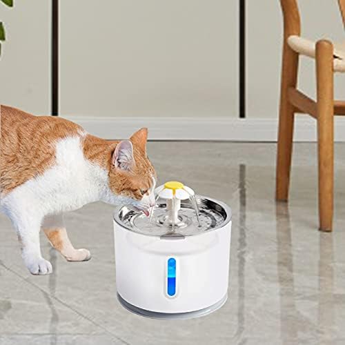 12/16 Pack Cat Water Fountain Filters, Cirfifth Triple Filtration System Pet Cat Fountain Filter Replacement for 84oz/2.5L Automatic Cat Fountain (16 Pack)