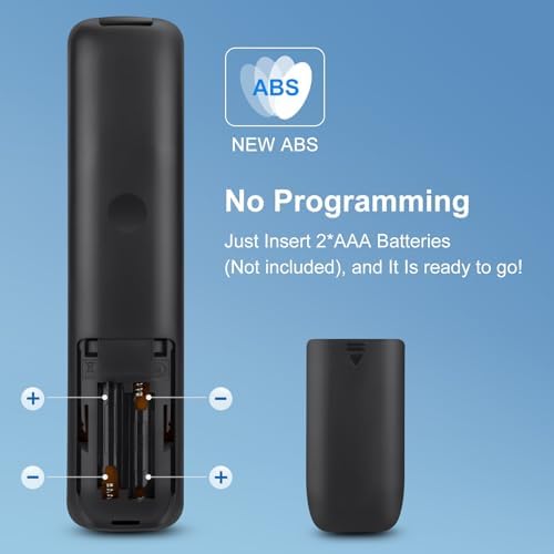 【 2 Pack 】 Universal for All Hisense TV Remote, Replacement Compatible for All Hisense 4K LED HD UHD Smart TVs