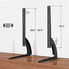 TAVR Universal Table Top TV Stand Base/Legs for Most 32 37 40 42 47 50 55 LCD LED Plasma Flat Screen TVs, Height Adjustable Replacement Stand, Holds up to 88 lbs, Max VESA 800x400 mm