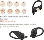 Silicone Earbud Replacement Tips Compatible with Powerbeats Pro Beats Wireless Earphone Headphones,4 Pairs Replacement Earbuds Cap
