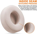 Ear Pads Replacement for Beats Solo 3 - GVOEARS Earpad Cushions Covers for Solo 2 Solo 3 Wired Wireless ON-Ear Headphones with Noise Isolation Memory Foam Protein Leather (Light Pink)
