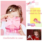 62PCS Toddler Girls Hair Accessories Set: Flower, Rainbow, Candy, Fruits Barrettes, Pins, and Clips (Style 6)