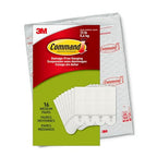 Command 10 lb Medium Picture Hanging Strips 16 Pairs (32 Command Strips), Damage Free Hanging Picture Hangers, No Tools Wall Hanging Strips for Home Decor, White Adhesive Strips