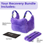 Zomaple Mastectomy Pillow - Post Surgery Pillow, Mastectomy Recovery Must Haves, Breast for After Heart Surgery, Reduction & Augmentation Patients Sleeping, Recovery Seatbelt Protection-Surgery Gift