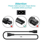 10Ft 2 Prong Power Cord Plug for Sony SRS-XP500 SRS-XP700 SRS-RA3000 XB72 GTK-XB60 XB90 XB5 XB7 MHC-V13 V71 Speaker, Samsung 24 32 40 43 48 49 50 55 60 65 75 inch TV Replacement Charger Charging Cable