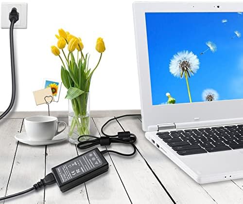 LA65NS2-01 PA-12 chromebook AC Charger Replacement for Dell Chromebook 11 3120 3180 3189 3181 P22T P26T 09RN2C Latitude E7240 E7250 E7270 E7440 E7450 E7470 E6430 Google Laptop Power Supply Cord.