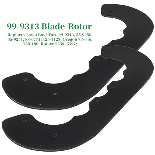 POSEAGLE 99-9313 Snow Blower Paddles with 133-5585 Scraper Blade for Toro Power Clear 210, 221, 421, 621, 721, 821, Quick Clear CCR 6053 and Power Clear Flex-Force Power System 60V MAX Snowthrowers