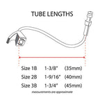Tweak Hearing Replacement Tubes for Tweak Focus+T and TweakConnect Hearing Amplifiers | Dome, Small (1B) Right