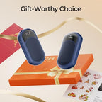 Hand Warmers Rechargeable,Electric Hand Warmer Fast Heating, Portable Pocket Heater Handwarmers Gifts for Men, Women, Christmas, Golf, Hunting, Camping Accessories