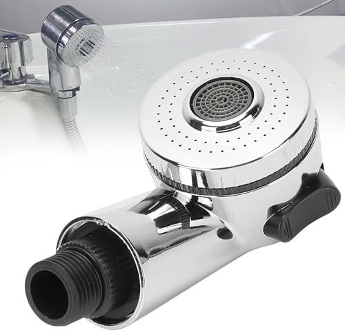 Sprayer Head for Shampoo Bowl Side Control Button Sprayer Head for Pedicure Chair Spa, Sink Replacement Sprayer Head Part with Stainless Steel Filter Nozzle for Salon Hairdressers Barber Shop