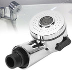 Sprayer Head for Shampoo Bowl Side Control Button Sprayer Head for Pedicure Chair Spa, Sink Replacement Sprayer Head Part with Stainless Steel Filter Nozzle for Salon Hairdressers Barber Shop
