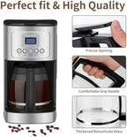 14-Cup Coffee Pot Replacement for Cuisinart Coffee Makers - Compatible with DCC-3200, DCC-3200P1, DCC-2200, DCC-2200RC, DCC-2800 & DCC-T20 Model