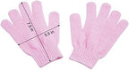 10 Pairs Exfoliating Gloves,Made of 100% Nylon,10 Colors Double Sided Exfoliating Gloves for Beauty Spa Massage Skin Shower Body Scrubber Bathing Accessories.