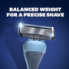 Dollar Shave Club | Razor Handle (2 Pack) Blue | Replacement Razor Blade Handles
