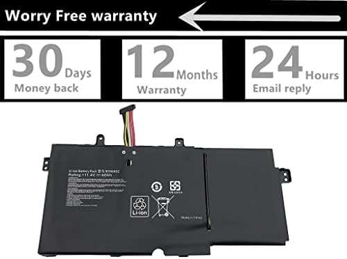 B31N1402 11.4V48Wh Replacement Laptop Battery for Asus Q551 Q551L Q551LN Q552UB N591LB N592UB Q551LN-BSI708 Q551LN-BBI706 Q552UB-BHI7T12 Series B31BN9H 0B200-01050000 0B200-01050000M