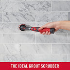 Rubbermaid Reveal Power Scrubber 18-Piece Kit, Cordless Electric Battery Powered Scrub Brush, Water Resistant, for Home/Kitchen/Bathroom/Grout/Tile/Shower/Tub