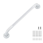 Grab Bars for Shower, 1 Pack 20-Inch Anti Slip Shower Handles for Elderly, Safety Shower Grab Bar, Stainless Steel Handicap Grab Bars for Bathroom (White 1" Diameter)