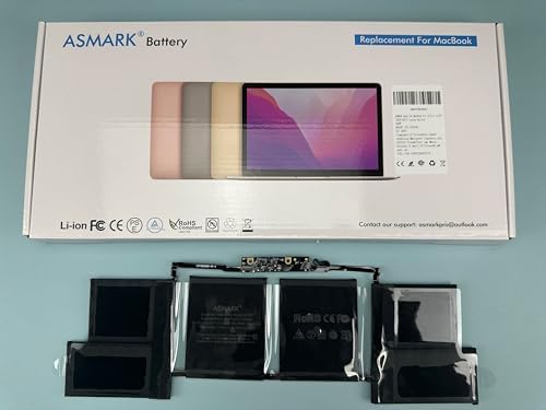 Battery Replacement for MacBook Pro A1707 (2016, 2017) 15-inch A1820 Battery