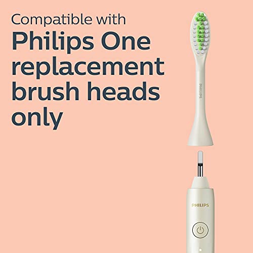 Philips One by Sonicare Rechargeable Toothbrush, Snow, HY1200/27