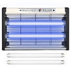 mafiti Bug Zapper Fly Traps Indoor Electric Mosquito Zapper Fly Killer Gnats Fruit Trap for Home Restaurants Kitchen Garden with 2 Replacement Bulbs