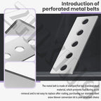 100% 304 Stainless Snow Blower Impeller Modification/Rubber Ki, 3/8inch 3-Blade Universal - Modifies 2-Stage Machine Including Installation Hardware, Repeated and Use Durable in Various Conditions (3)
