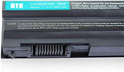 E6440 T54FJ M5Y0X 8858X DTK Laptop Battery Replacement for DELL Latitude E6420 E6430 E6440 E6440 E6530 Vostro 3460 3560 Inspiron 5720 7520 Notebook