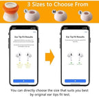 Upgraded Best Memory Foam Ear Tips for AirPods Pro 1st & 2nd Gen | New Version 5.0 | Comfortable Foam Ear Tips | Better Noise Cancellation | 3 Pairs Replacement Tips