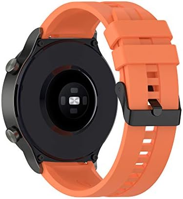 FitTurn Band Compatible with Huawei Watch Watch 4 pro/GT 5 4 3 2 Pro/GT 2e/GT 5 4 46mm/GT2 46mm/GT Active/ Replacement Straps Silicone Bands Bracelet Watch band Accessory Band for Huawei Watch 4pro/3pro/GTR 4