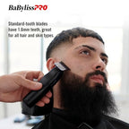 BaBylissPRO Replacement Blades, Standard and Fine-Tooth T-Blades for Outlining Hair Trimmers (FX787, FX799) and LoPROFX Trimmers (FX726, FX729)