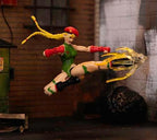Jada Toys – Street Fighter II Cammy Action Figure - 1:12 Scale Collectible - Includes Interchangeable Heads, Hands, and Accessories - Ages 13+ - Classic Video Game Nostalgia