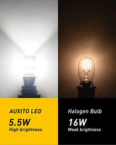 AUXITO 912 921 LED Bulbs for Backup Reverse Light Bulbs, 42-SMD 400% Brighter, 6000K White, Non-polarity 906 W16W T15 921 LED Bulb Direct Back Up Parking Light Replacement Lamp, Pack of 2