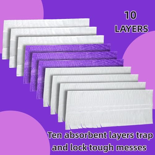 Disposable Mopping Pad Refills for Swiffer PowerMop Multi-Surface Mopping Pad Refills for Floor Cleaning, 20 Count