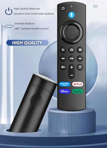 Voice Remote Replacement for FireStick 3rd Gen (L5B83G), Fit for Smart TV Stick/ 4K Max, 3rd Gen, 2nd Gen, Lite, Cube(1st Gen & 3nd Gen)