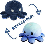 TeeTurtle - The Original Reversible Octopus Plushie - Day + Night - Cute Sensory Fidget Stuffed Animals That Show Your Mood